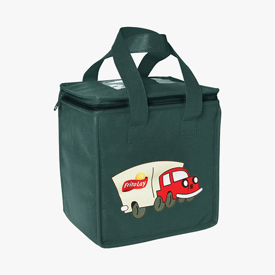 100 GSM Non-Woven Insulated Lunch Tote - Color Magic