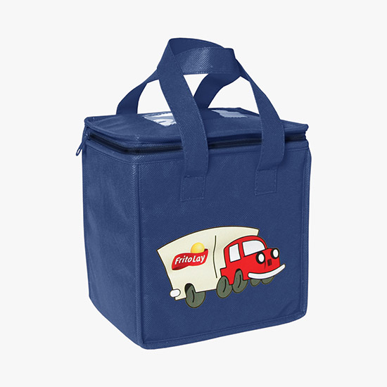 100 GSM Non-Woven Insulated Lunch Tote - Color Magic