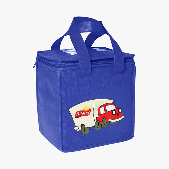 100 GSM Non-Woven Insulated Lunch Tote - Color Magic