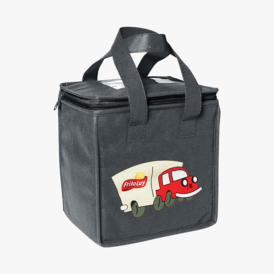 100 GSM Non-Woven Insulated Lunch Tote - Color Magic