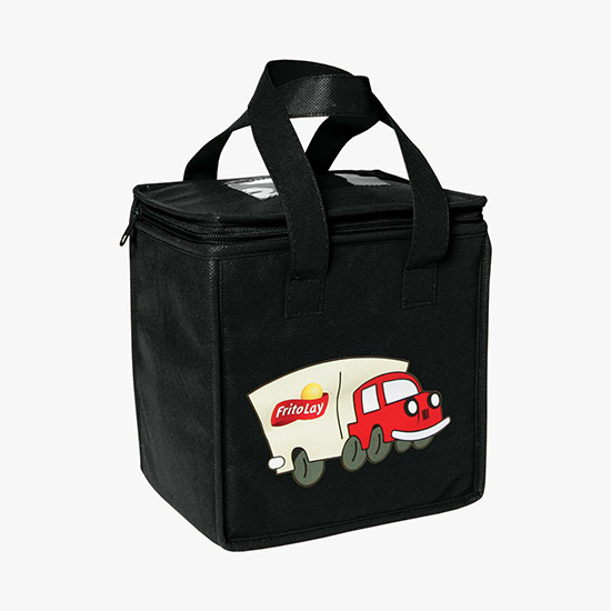 100 GSM Non-Woven Insulated Lunch Tote - Color Magic