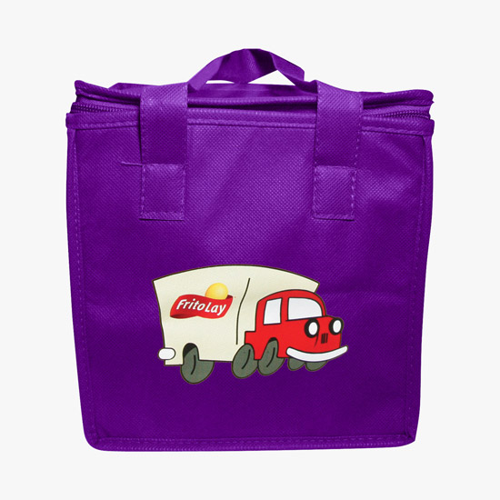 100 GSM Non-Woven Insulated Lunch Tote - Color Magic
