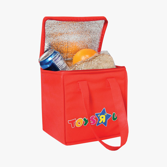 100 GSM Non-Woven Insulated Lunch Tote - Color Magic