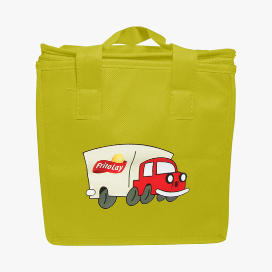 100 GSM Non-Woven Insulated Lunch Tote - Color Magic
