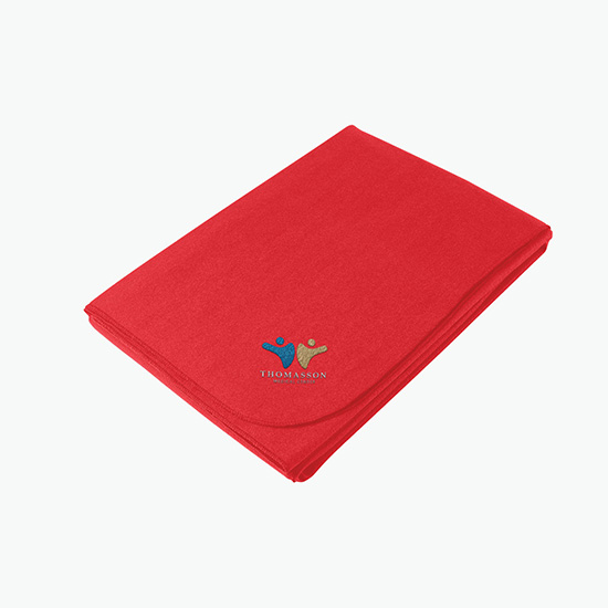 Travel Blanket - Embroidered