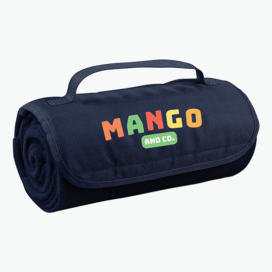 Fleece Roll-Up Blanket - Full Color