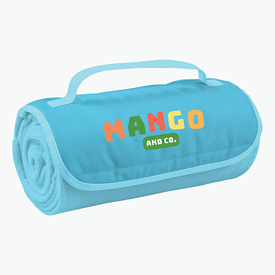 Fleece Roll-Up Blanket - Full Color
