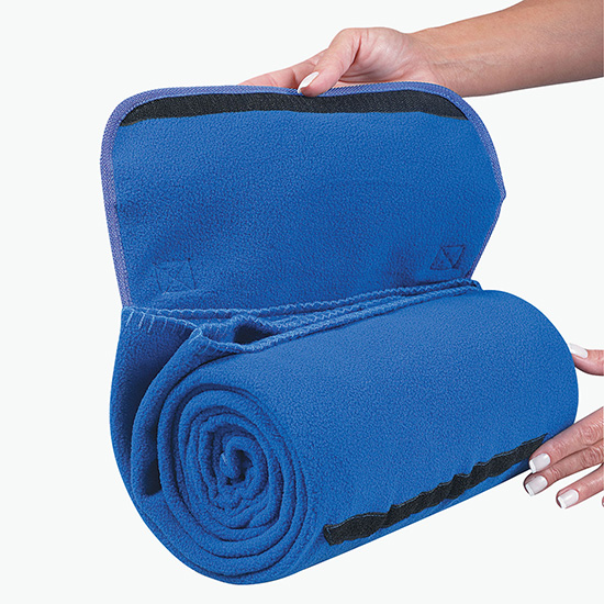 Fleece Roll-Up Blanket - Full Color