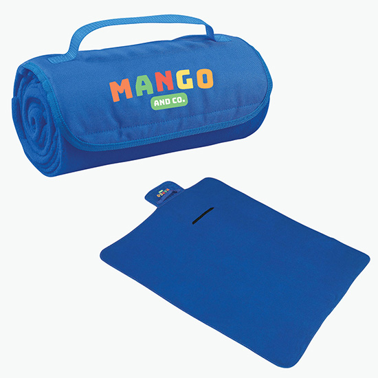 Fleece Roll-Up Blanket - Full Color