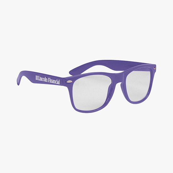 Clear Malibu Glasses - Clearance