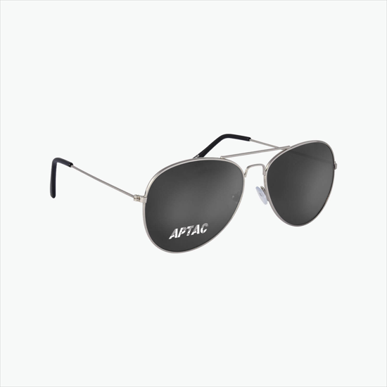 Color Mirrored Aviator Sunglasses