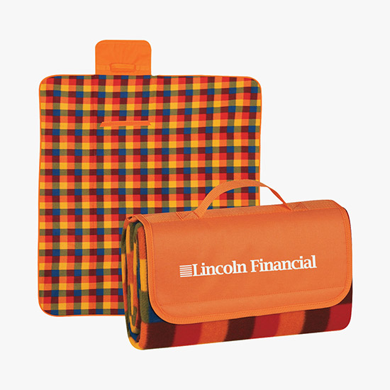 Tartan Roll-Up Picnic Blanket - 24-Hour Production