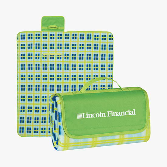 Tartan Roll-Up Picnic Blanket - 24-Hour Production