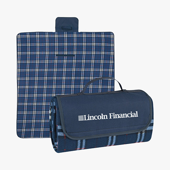 Tartan Roll-Up Picnic Blanket - 24-Hour Production