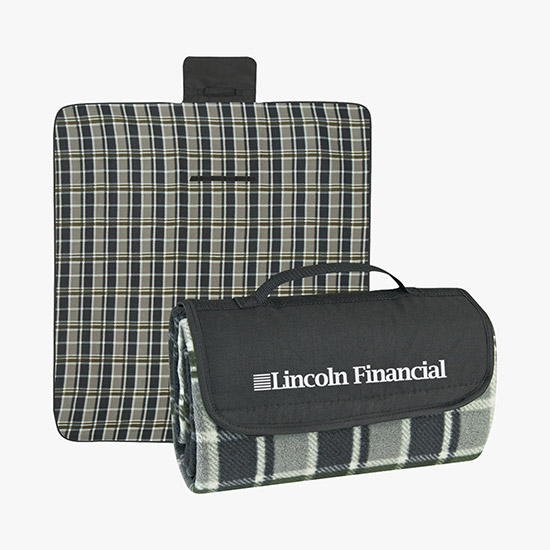 Tartan Roll-Up Picnic Blanket - 24-Hour Production