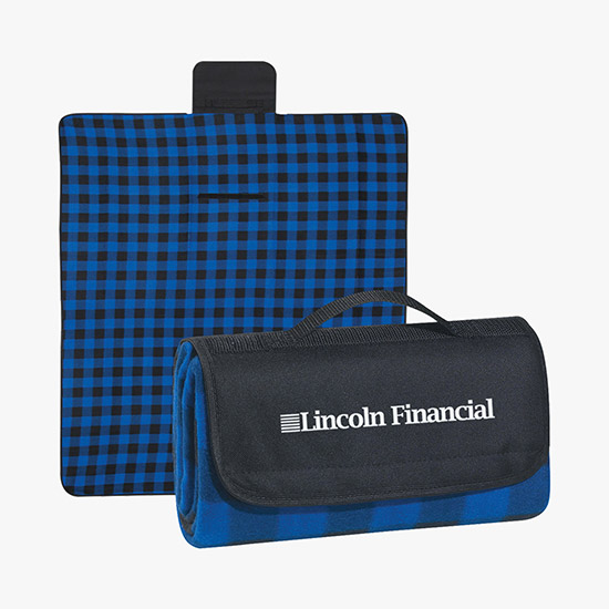 Tartan Roll-Up Picnic Blanket - 24-Hour Production
