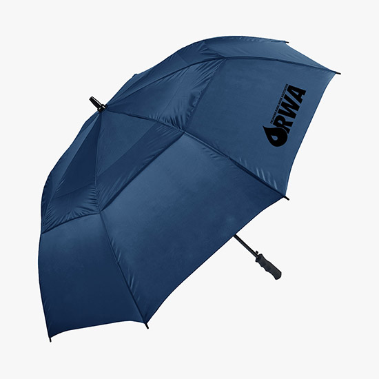 Hurricane Vented Auto-Open Golf Umbrella - 60 Arc