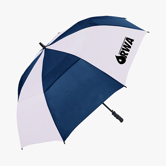 Hurricane Vented Auto-Open Golf Umbrella - 60 Arc
