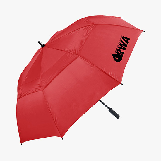 Hurricane Vented Auto-Open Golf Umbrella - 60 Arc