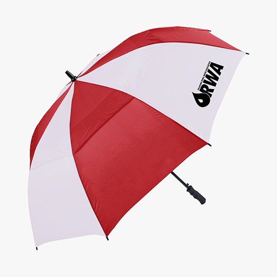 Hurricane Vented Auto-Open Golf Umbrella - 60 Arc