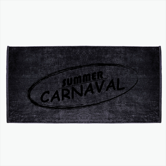 Premium Velour Beach Towel - Colored