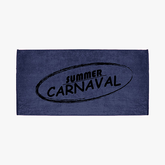 Premium Velour Beach Towel - Colored