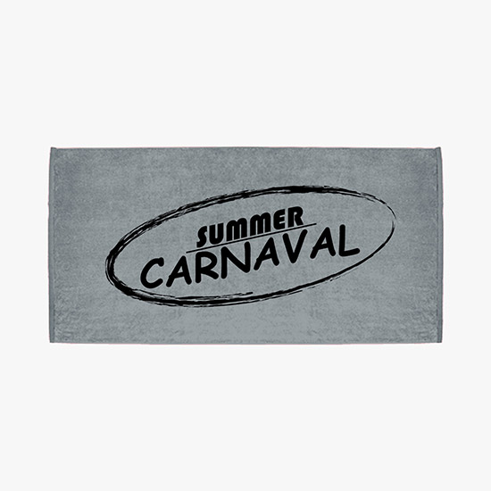 Premium Velour Beach Towel - Colored