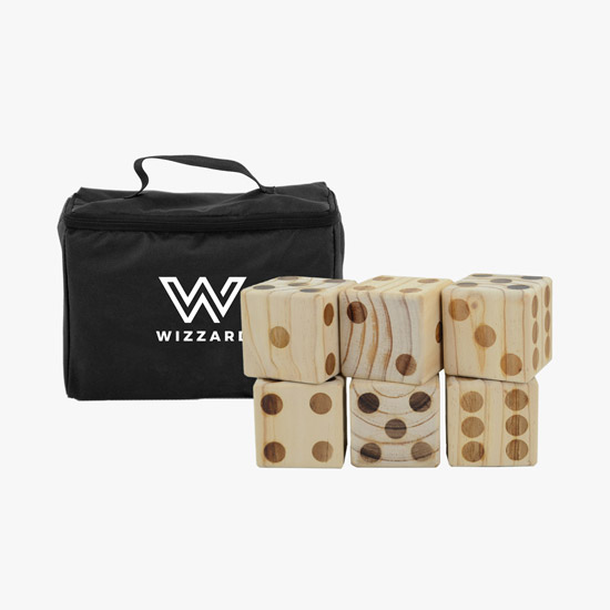 Oversize Wooden Yard Dice Game