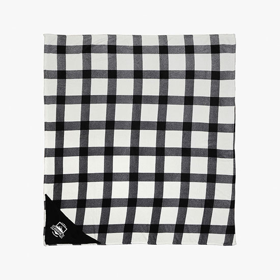 Buffalo Plaid Ultra Plush Throw Blanket - Embroidered