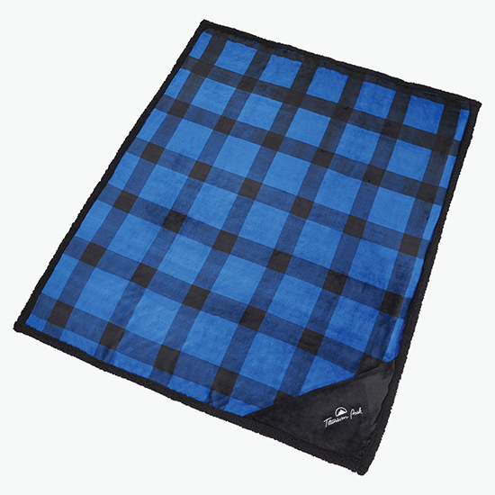Field & Co.® Buffalo Plaid Sherpa Blanket