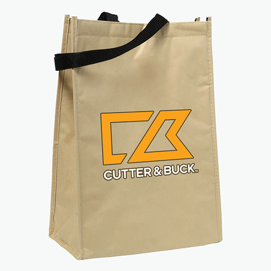 Kraft Insulated Grocery Tote - Full Color
