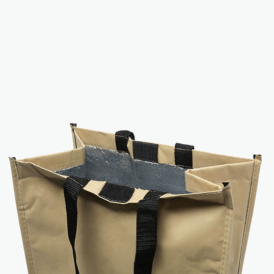 Kraft Insulated Grocery Tote - Full Color