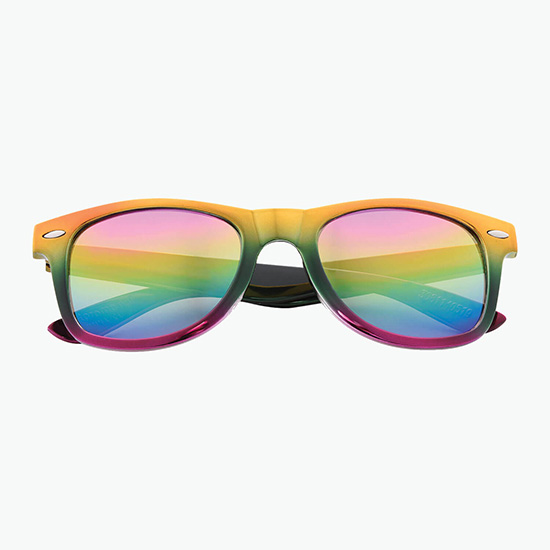 Metallic Rainbow Malibu Sunglasses - 24-Hour Production