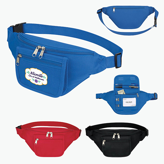 Bay View Fanny Pack with Organizer - Full Color