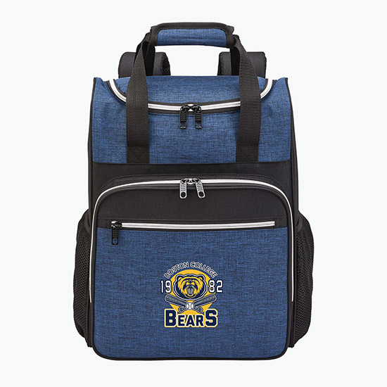Yelly 24-Can Heather Backpack Cooler - Full Color