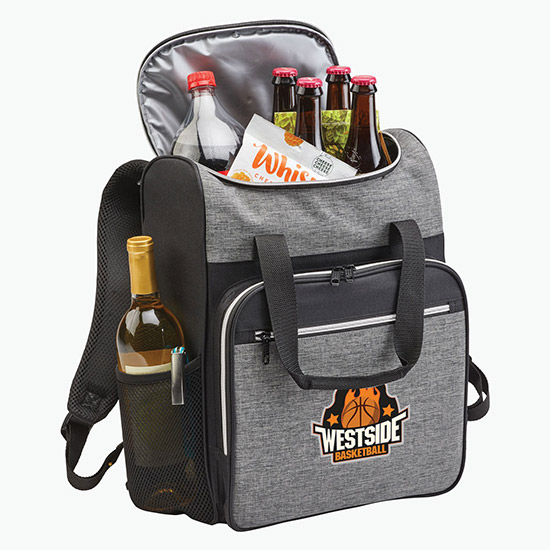 Yelly 24-Can Heather Backpack Cooler