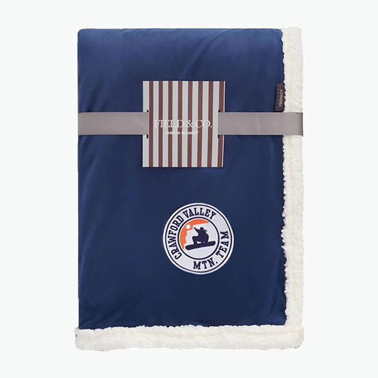 Field & Co Cambridge Oversized Sherpa Blanket