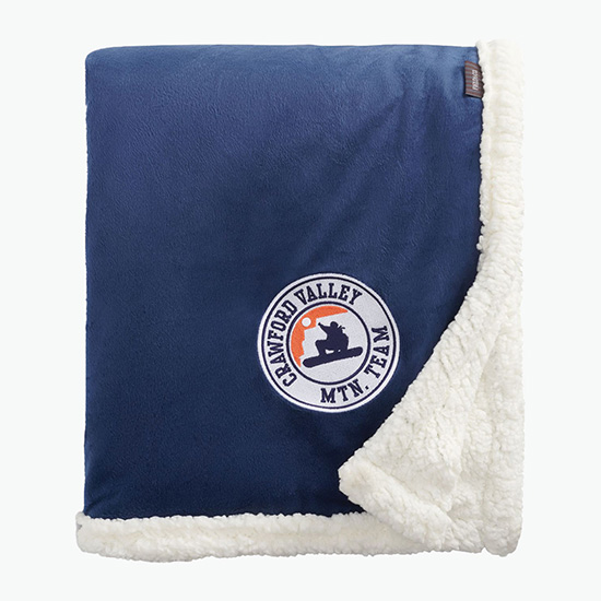 Field & Co Cambridge Oversized Sherpa Blanket