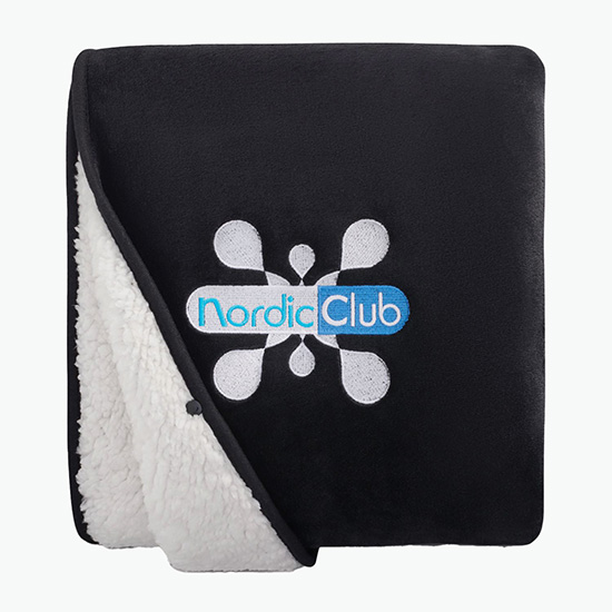 Oversized Wearable Cozy Fleece Sherpa Blanket
