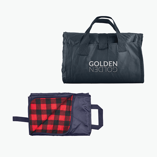 Packable Picnic Blanket - Embroidered