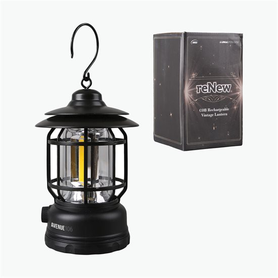 reNew COB Rechargeable Vintage Lantern - 24-Hour Production