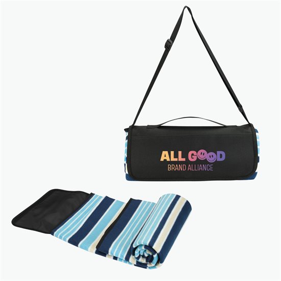 Shoulder Strap Picnic Blanket - Full Color