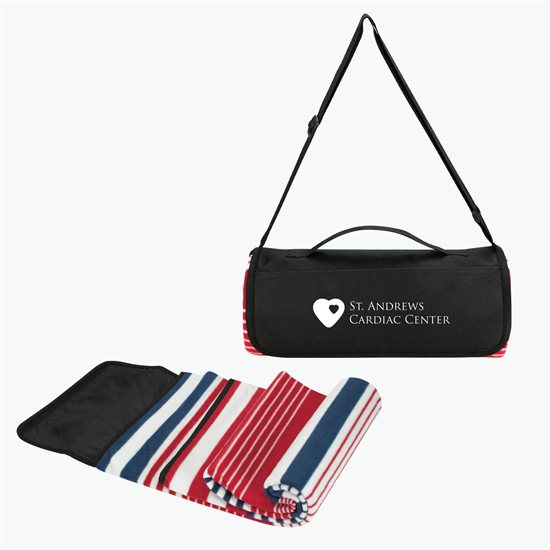 Shoulder Strap Picnic Blanket