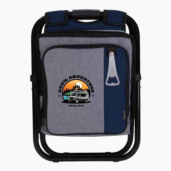 KOOZIE® Backpack Cooler Chair - Full Color