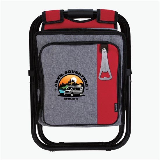KOOZIE® Backpack Cooler Chair - Full Color