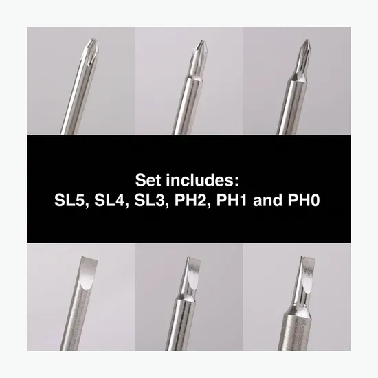 Work-It 6-in-1 Quick Release Screwdriver