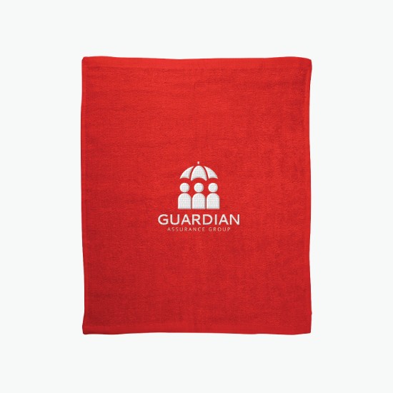 15 x 18 Hemmed Cotton Rally Towel - Embroidered