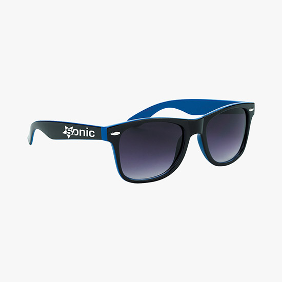 Two-Tone Malibu Sunglasses - 24-Hour Production