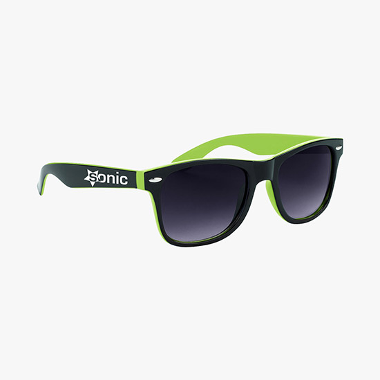 Two-Tone Malibu Sunglasses - 24-Hour Production