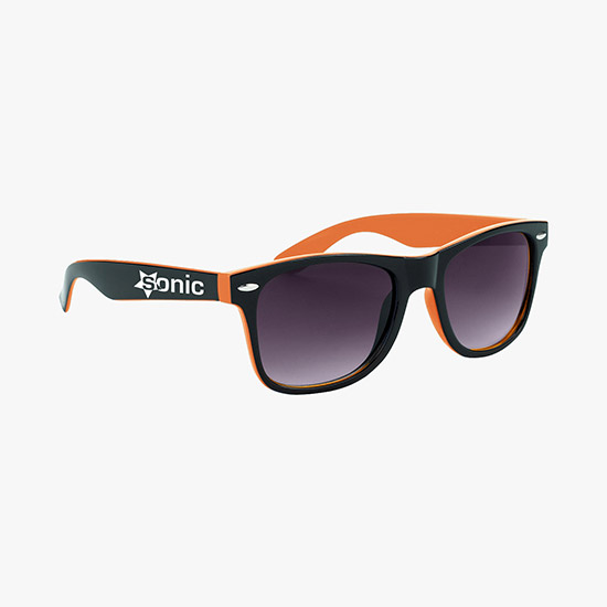 Two-Tone Malibu Sunglasses - 24-Hour Production